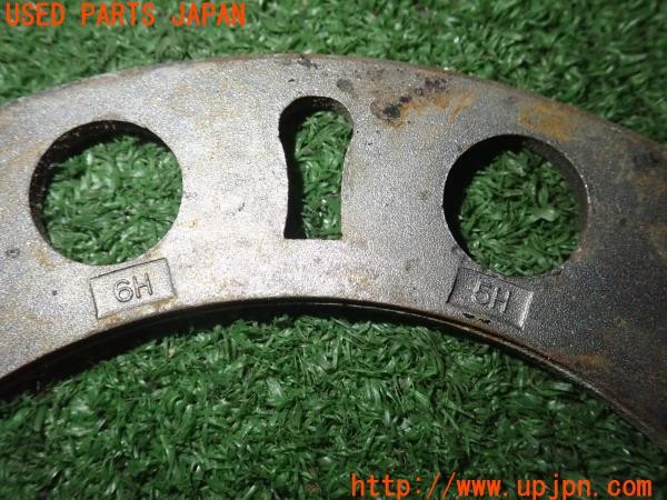 3UPJ=9236920969]グロリア スーパー6 タテグロ(PA30)前期 社外 ホイールスペーサー 5mm PCD139.7 6穴 5穴 4枚 中古_5