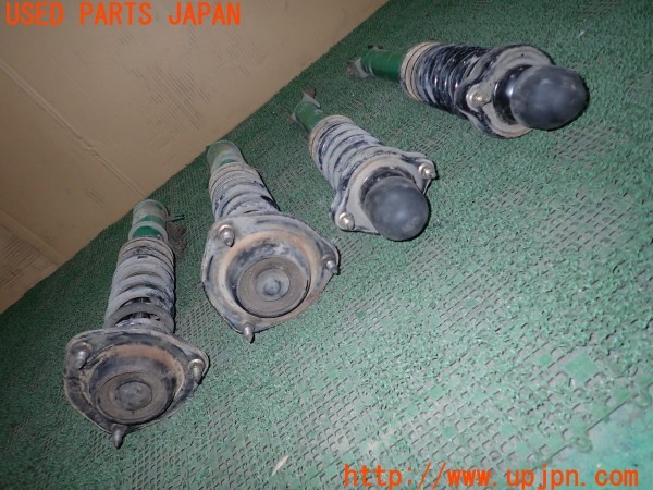 3UPJ=9236940440]ランエボ4 GSR(CN9A)TEIN テイン DRIVING MASTER HR 車高調 ネジ式 1台分 中古_3