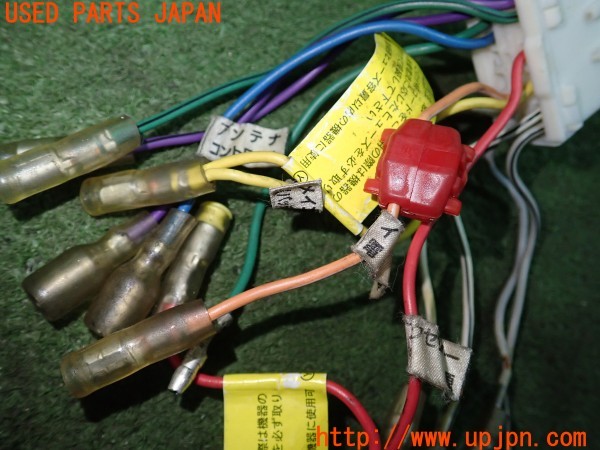 3UPJ=9236940512]ランエボ4 GSR(CN9A)社外 ナビ オーディオハーネス 配線 中古_4