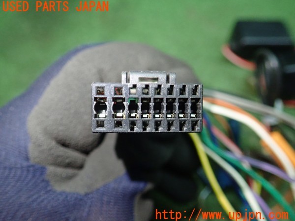 3UPJ=9236940550]ランエボ4 GSR(CN9A)KENWOOD ケンウッド 電源ハーネス ナビ用 配線 ハーネス 中古_3