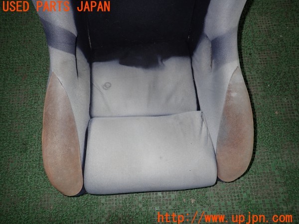 3UPJ=9236940639]ランエボ4 GSR(CN9A)EAST BEAR SPORTS イーストベアースポーツ フルバケットシート 運転席 レール付き 中古_2
