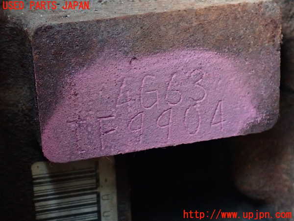 2UPJ-9236942010]ランエボ(CN9A)エンジン 4G63 4WD 中古_4