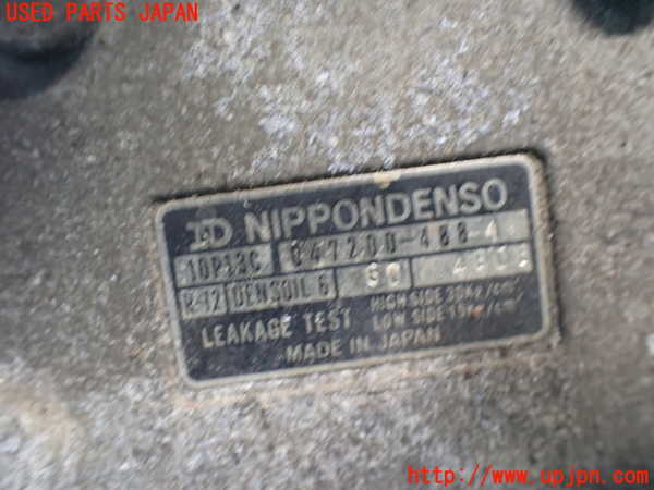 2UPJ-9236956025]MR2(AW11)エアコンコンプレッサー ジャンク_3