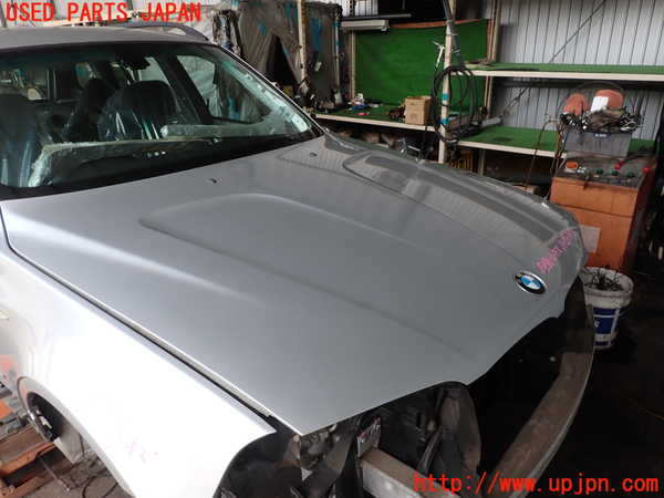 2UPJ-9236971060]BMW X3(PC25)ボンネットフード 中古 (E83)_2