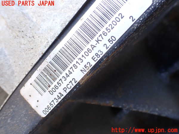 2UPJ-9236972010]BMW X3(PC25)エンジン Ｎ52Ｂ25A 4WD 中古 (E83)_3