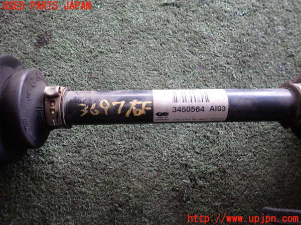 2UPJ-9236974010]BMW X3(PC25)右フロントドライブシャフト 中古 (E83)_4