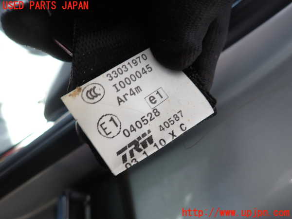 2UPJ-9236977185]BMW X3(PC25)左2列目シートベルト 中古 (E83)_2