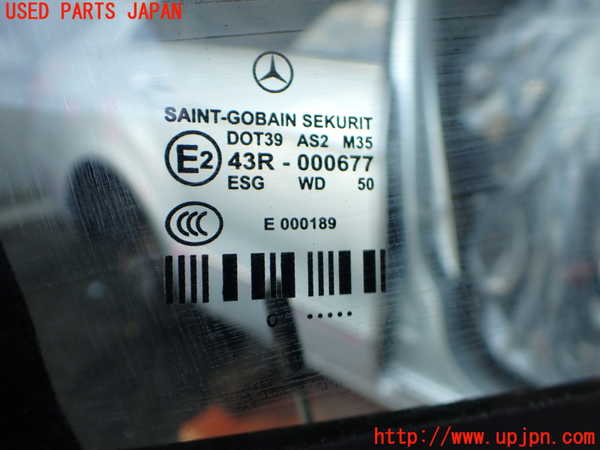 2UPJ-9236981230]ベンツ E350 W212(212056C)右前ドア 中古 SAINT-GOBAIN SEKURIT M35 43R-000677_3