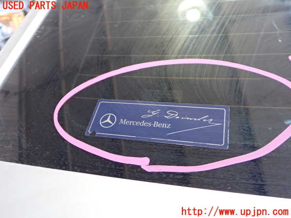 2UPJ-9236981560]ベンツ E350 W212(212056C)リアガラス 中古 SAINT-GOBAIN SEKURIT M24100 43R-001025_2