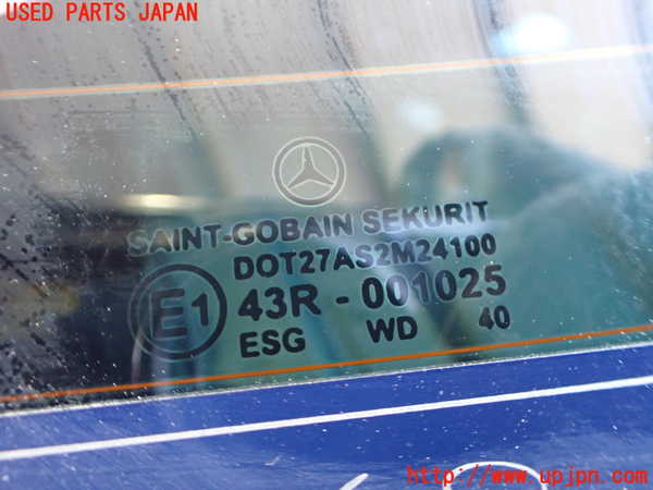 2UPJ-9236981560]ベンツ E350 W212(212056C)リアガラス 中古 SAINT-GOBAIN SEKURIT M24100 43R-001025_4