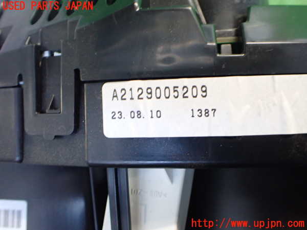 2UPJ-9236986170]ベンツ E350 W212(212056C)スピードメーター 中古_4