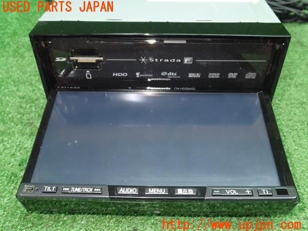 3UPJ=9237000504]アルテッツァAS200(GXE10)後期 パナソニック CN-HDS945TD HDDナビ/地デジチューナーセット VICS付 2007年 中古_3