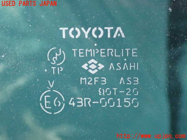 2UPJ-9237001290]アルテッツァ(GXE10)右後ドア 中古 ASAHI M2F3 43R-00150_4