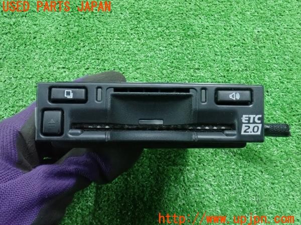 3UPJ=9237020503]ヴォクシー(ノア)(MZRA90W)前期 純正ビルトイン 86980-28060 ETC車載器 ETC2.0 中古_2