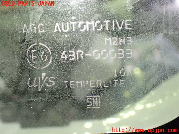 1UPJ-9237021202]ヴォクシー(ノア)(MZRA90W)左フロント三角窓ガラス 中古 AGC M2H3 43R-00033_2