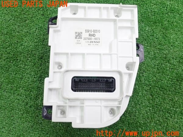 3UPJ=9237030648]コペン(LA400K)後期 純正 エアコンスイッチパネル 中古_3