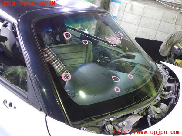 1UPJ-9237031195]コペン(LA400K)フロントガラス 中古 NSG M411_2