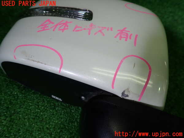 1UPJ-9237041210]スペーシア カスタム(MK53S)右ドアミラー 中古_4