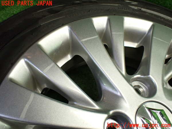 1UPJ-9237049021]スペーシア カスタム(MK53S)タイヤ　ホイール　1本① 155/65R14 中古_4
