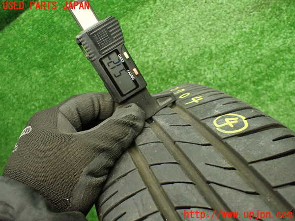 1UPJ-9237049024]スペーシア カスタム(MK53S)タイヤ　ホイール　1本④ 155/65R14 中古_3