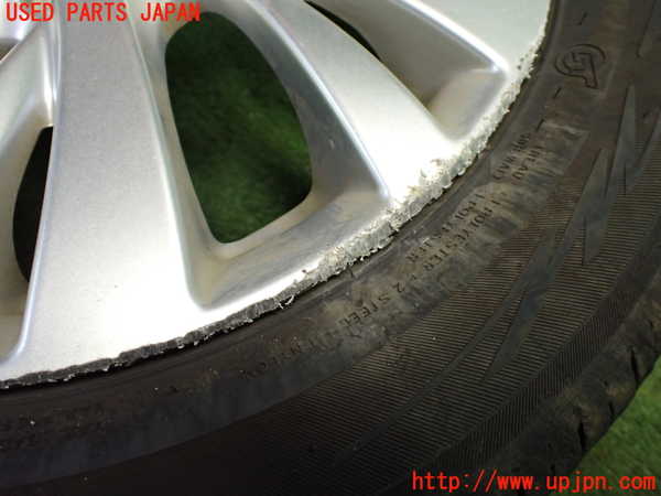 1UPJ-9237049024]スペーシア カスタム(MK53S)タイヤ　ホイール　1本④ 155/65R14 中古_4