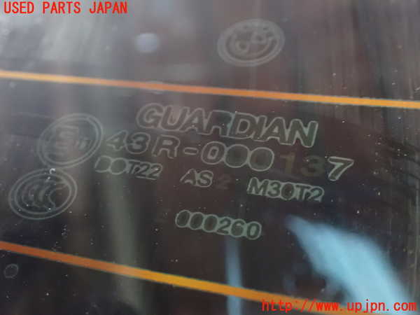 1UPJ-9237051560]BMW 528i(FR30)(F10)リアガラス 中古(43R-000137 M30T2)_2
