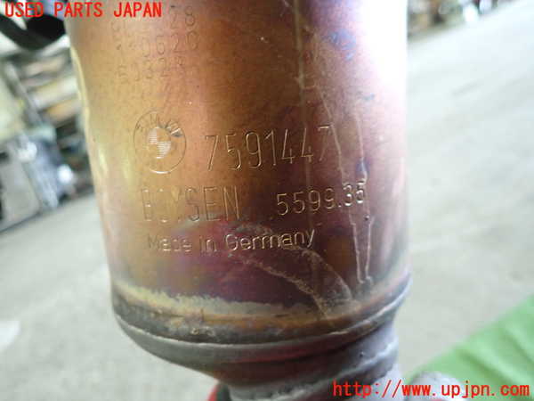 1UPJ-9237052041]BMW 528i(FR30)(F10)エキマニ1 触媒 マニバーター 中古_3