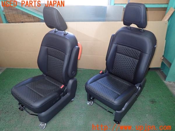 3UPJ=9237070609]セレナ XV(C28)チェアキャブ スロープタイプ 純正 フロントシート 運転席 助手席 車いす1名送迎仕様 グリップ付き 中古_2