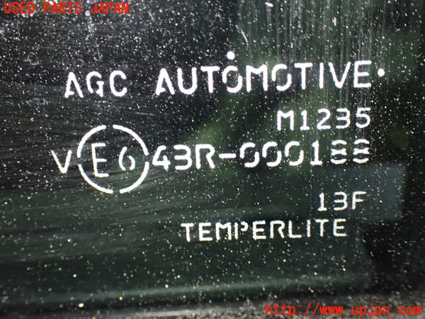 1UPJ-9237071320]セレナ(C28)左後ドア AGC M1235 中古_4