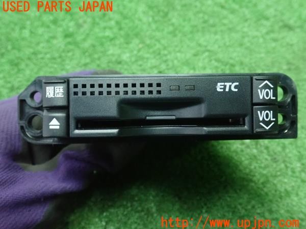 3UPJ=9237080503]アルファード(GGH20W) 純正ビルトイン 86980-28030 ETC車載器 中古_3