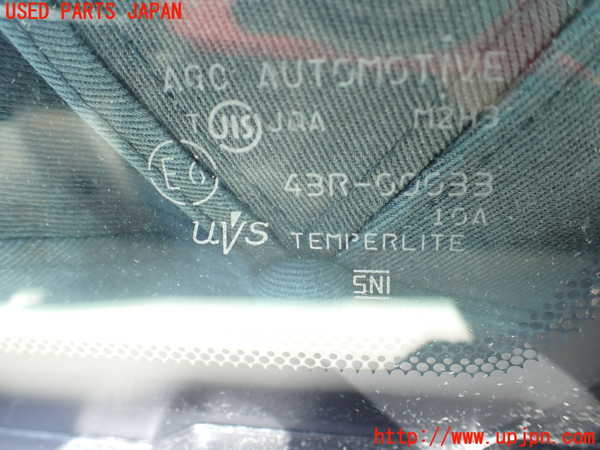 1UPJ-9237081200]アルファード(GGH20W)右フロント三角窓ガラス 中古(43R-00033 M2H3)_2