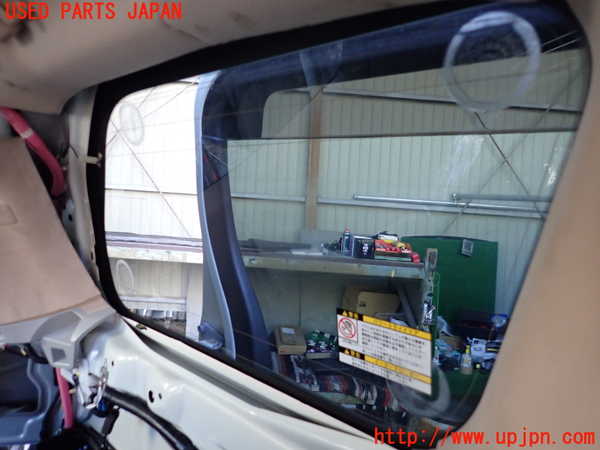 1UPJ-9237081382]アルファード(GGH20W)左クォーターガラス 中古(M2L3)_2