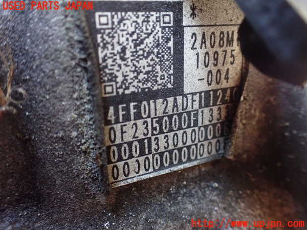 1UPJ-9237083010]アルファード(GGH20W)ミッション AT 2GR-FE 中古_4