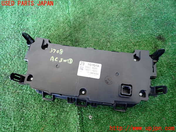 1UPJ-9237086066]アルファード(GGH20W)エアコンスイッチ1 中古_2