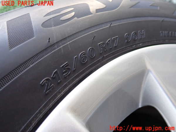 1UPJ-9237089038]アルファード(GGH20W)タイヤ　ホイール　1本③ 215/60R17 中古_2