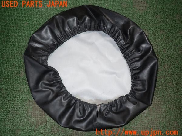 3UPJ=9237090029]ジムニー(JB64W 1型)社外 スペアタイヤカバー 背面タイヤ 中古_2