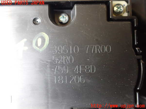 1UPJ-9237096066]ジムニー(JB64W)エアコンスイッチ1 中古_4