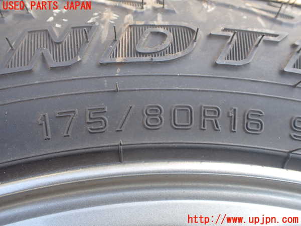 1UPJ-9237099033]ジムニー(JB64W)タイヤ　ホイール　1本③ 175/80R16 中古_2