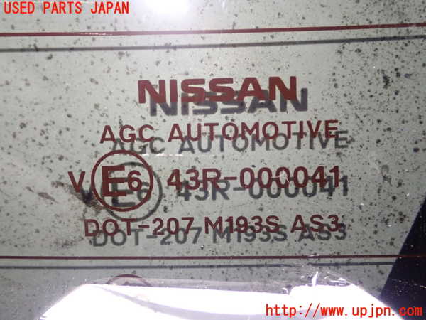 1UPJ-9237101566]キックス(P15)バックドア リアゲート ハッチ AGC M193S 中古_3
