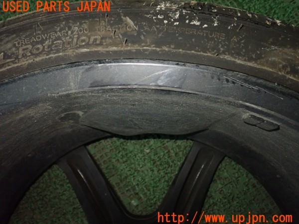 3UPJ=9237110961]GR86 RC(ZN8 D型)RAYS レイズ VOLK RACING TE37 SAGA S-plus ホイール 18×8.5J +45 PCD100 5穴 1本 ジャンク_5