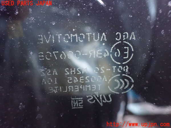 1UPJ-9237111380]GR86(BRZ)(ZN8)右クォーターガラス 中古 AGC M2H2 43R-006708_2