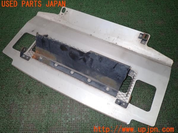 3UPJ=9237120028]パジェロ エクシード(V98W)純正オプション スキッドプレート フロントアンダーガード 中古_2