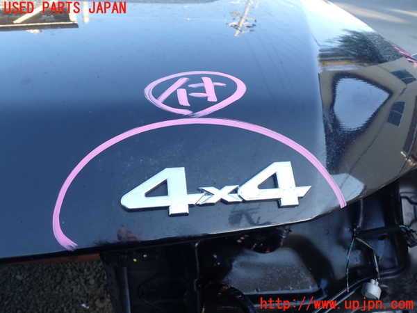 1UPJ-9237121060]パジェロ(V98W)ボンネットフード 中古_3