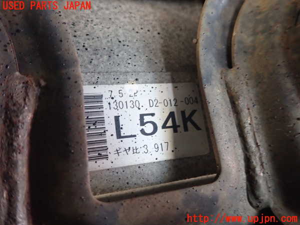 1UPJ-9237124355]パジェロ(V98W)リアデフ 中古_3