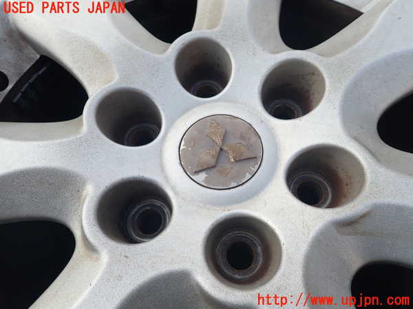 1UPJ-9237129037]パジェロ(V98W)タイヤ　ホイール　1本② 265/65R17 中古_2