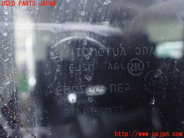 1UPJ-9237131380]ヴォクシー(ノア)(ZRR80W)右クォーターガラス 中古(43R-007953 M2L3)_3