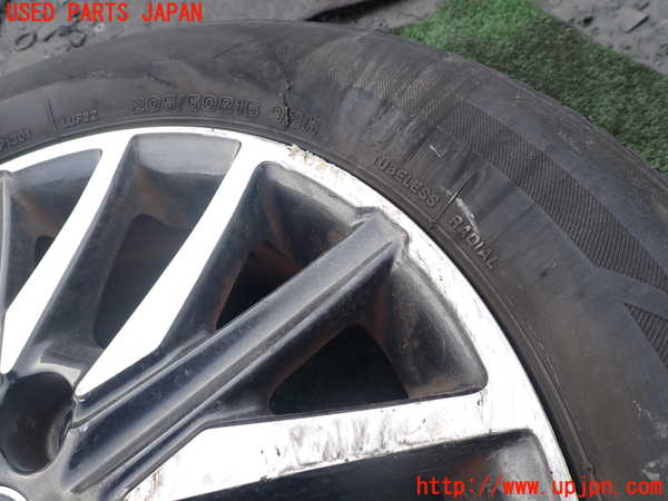 1UPJ-9237139031]ヴォクシー(ノア)(ZRR80W)タイヤ　ホイール　1本① 205/60R16 中古_2