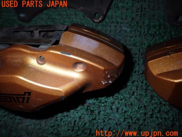 3UPJ=9237140301]インプレッサ WRX-STI スペックC(GRB B型)純正 brembo ブレンボ キャリパー 中古_5