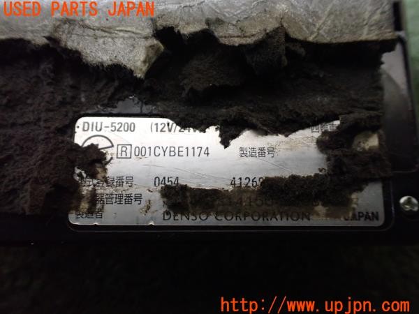 3UPJ=9237140503]インプレッサ WRX-STI スペックC(GRB B型)DENSO デンソー DIU-5200 ETC車載器 本体のみ 中古_5