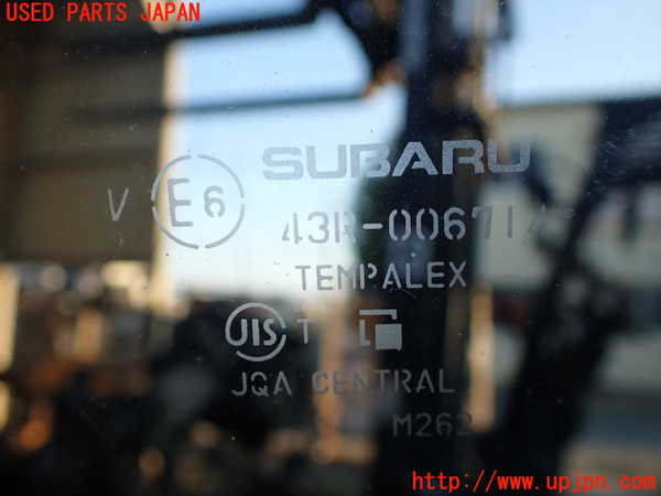 1UPJ-9237141290]インプレッサ WRX-STi(GRB)右後ドア ジャンク CENTRAL M262 43R-006714_5